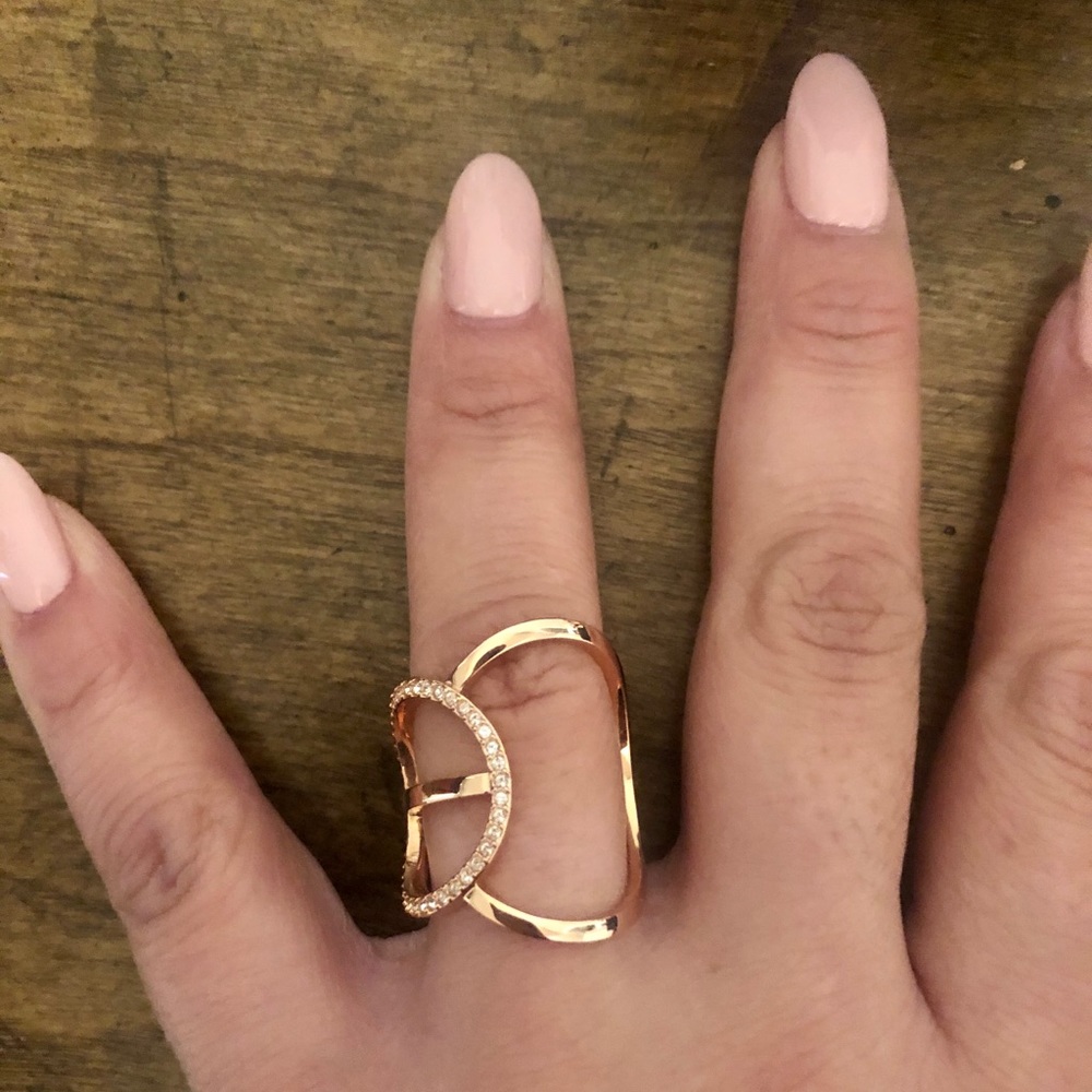 Swarovski crystal ring